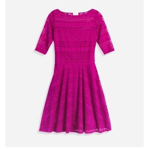 Beautiful Beauport Pink Lace Dress